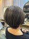ウィングローリー(WINGLORY)の写真/WINGLORYのダメージレスカラーなら髪質改善も同時に叶う♪白髪ぼかしや大人ショートに似合う色味も◎