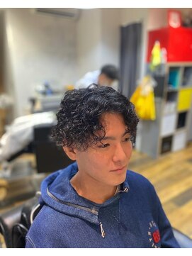 バーバーブロス(BAR BER bro's) スパイラルパーマ