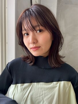 ロア ヘアーコーディネート 四条烏丸店(LoRE hair coordinate) マッシュウルフシースルーマッシュタッセルボブミニウルフカット