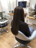 【美髪カラ-コ-ス】リトーノカラーoｒアディクシー＋カット＋艶トリ-トメント