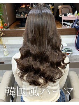アミー 池袋(Ammy) コテ巻き風パーマ /韓国風パーマ/デジタルパーマ/レイヤーカット