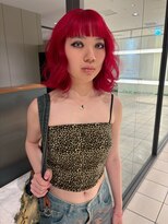 キルトプラスリム(Qilt+LIM)&nbsp;ブロンドに落ちる赤