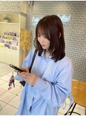 レイヤーカット/シャギーカット/ミディアム/ロングヘア