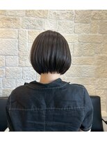 ヴァン カウンシル 川口店(VAN COUNCIL)&nbsp;艶感オリーブカラー【東川口　ボブ】