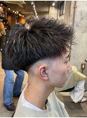 メンズカットパーマ/ニュアンスパーマ/フェザーパーマ[北千住]