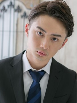 トニーアンドガイ メン 与野駅前店(TONI&GUY MEN) 20代30代立ち上げ七三分けワイルドフェードスタイルj与野!