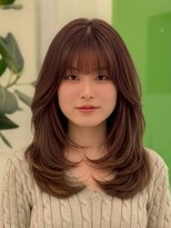 エニフォーイーストハム(Eni for eastham)&nbsp;透明感カラー/ブラウンベージュ/レイヤーカット