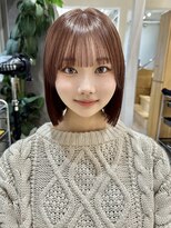 ロンドネートゥル 新潟(Lond naitre)&nbsp;ダークアッシュ/似合わせカット/レイヤーカット(新潟/万代）