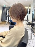 30代40代50代ショート白髪ぼかし銀座丸みくびれ井