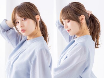 アミ 名古屋栄(amie)の写真/[人気/高評価ブランド]生え癖や骨格に合わせたカット技術でお客様に選ばれるサロン★【名古屋/栄駅】