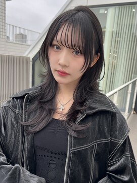 ロンドイディールバンダイ 新潟万代(Lond ideal) ハッシュカット×グレーブラック
