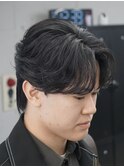 フェザーパーマセンターパートシャドウパーマサーフカール