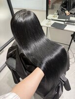 ジゼル 栄 矢場町(Giselle)&nbsp;RENYA  落ちる黒！就活実習におすすめ フェイクブラックカラー