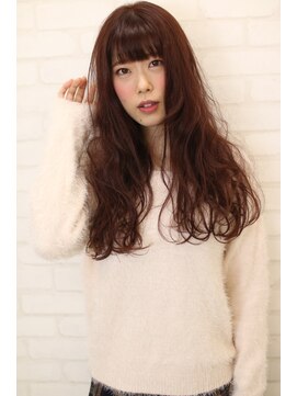 アンビシャス(ambitious) 【秋スタイル】ツヤ秋カラーロング