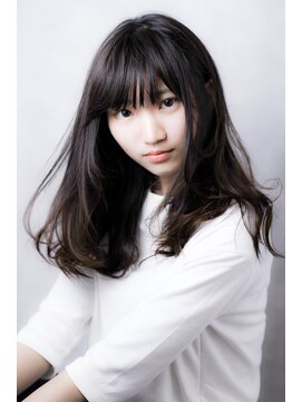 ララテラス(LaLa Terrace) 【LaLaTerrace】斜めバング×大人かわいいナチュラルストレート