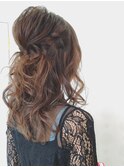 Dali*ふわゆるハーフアップ