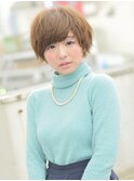 やわらかショートボブ