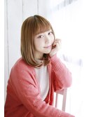 Resortsalon M【新宿東口店】ハイトーンカラー鎖骨内巻きカール