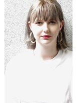 アンフェインド02(UNFEIGNED 02)&nbsp;クラゲヘアー/小顔に見せるヘア/ココアベージュ/伏見/栄