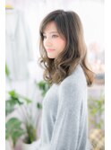 外国人風クールビューティ★抜け感ほつれウェーブ