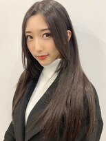 ウィルゴ(VIRGO) オルチャン暗髪ロング☆髪質改善トリートメント