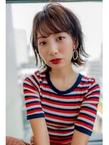 オースティン 錦糸町(AUSTIN)&nbsp;AUSTIN☆外ハネボブアッシュブラウンネオウルフツイストパーマ