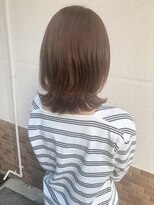 ヘアースイッチ(HAIR SWITCH)&nbsp;ウルフボブ×ガーネットレッド