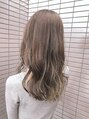 アース 新所沢店(HAIR&MAKE EARTH)&nbsp;★ブリーチ使わずのダブルカラーで可愛いミルクティカラー★