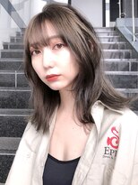 アイティー バイ アルバム 中野店(IT by ALBUM) ラフウェーブ_ハイライトカラーセミウェットウェーブ_27803