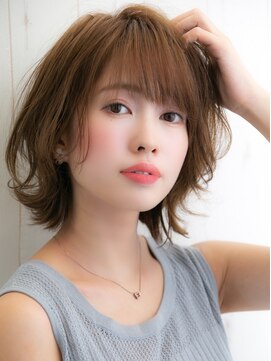 オピオ(Opio) 大人可愛いネオウルフ*ひし形くびれセミディ Opio服部