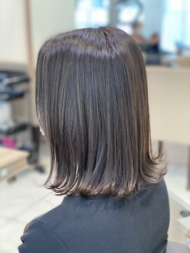 アッシュ 永福町店(Ash) イルミナカラー外はねボブ