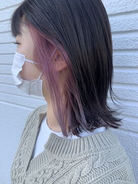 ケーオーエスピンク(K O S pink) インナーピンク×ボブ