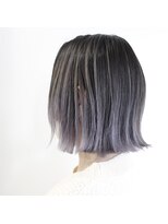 デコヘアーフラッペ(DECO HAIR frappe) エアタッチグラデーションカラー　ピンクラベンダー