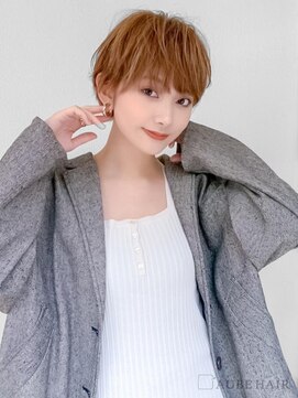 オーブ ヘアー ルアナ 広島横川店(AUBE HAIR luana) 20代・30代_似合わせショートボブ