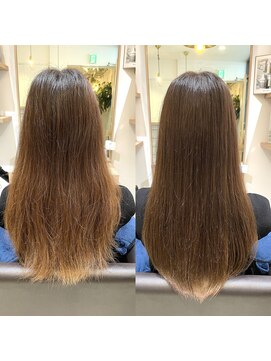 プリマ アンジュ 中目黒店(PRIMA ange) 『髪質改善酸性ストレート』 40代女性　PRIMA ange 中目黒