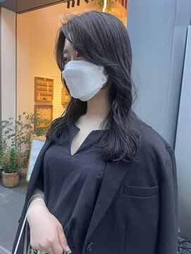 デイジー(Daisy) 天神 大名 顔周りレイヤー 韓国風 ダークグレー