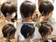 コエバイロゼオ(coe by Roseo)の写真/【特殊ヘアケア術”ヘアリセッター”】クセやうねりで諦めてた憧れのショートヘアを再現[髪質改善/久米川]