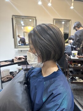 アヤメ 巣鴨店(ayame) (ayame巣鴨)ハイライト_ブリーチ_グレージュ_tokio_巣鴨2