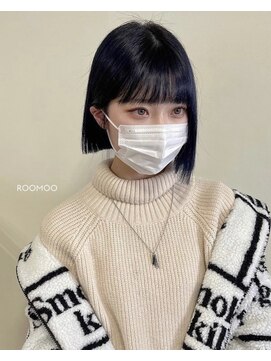 ナループロア ルームー(Nalu pu loa ROOMOO) ゆるまきタッセルカット/タッセルカット/タンバルモリ/韓国ボブ