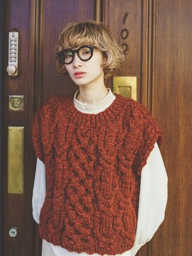 ドゥーア 代官山(Door) シルキーベージュで作るマッシュショート2