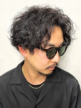 スナッグルサロン(SNUGGLE SALON) 波巻きスパイラルパーマツイストセンターパートメンズカット池袋