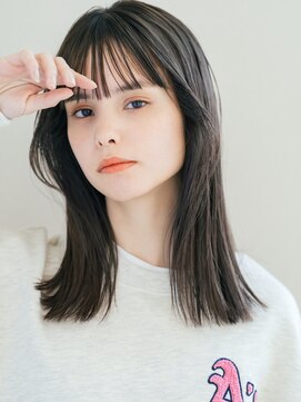 ミンクス 青山店(MINX) フルバング 似合わせ イメチェンヘアスタイル ハッシュカット