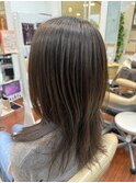 小顔似合わせカットくびレイヤーエモージュ大人可愛い