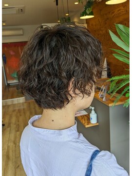 リンクプラス(LINK+) ツヤ感パーマスタイル◆