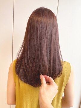 クールブ(Courbe) 透明感たっぷり♪人気の暖色系カラー『ピンクアッシュ』