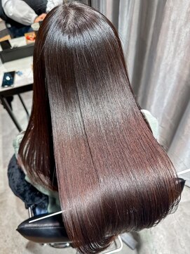 ベルン(bern) 髪質改善縮毛矯正/アッシュブラウン