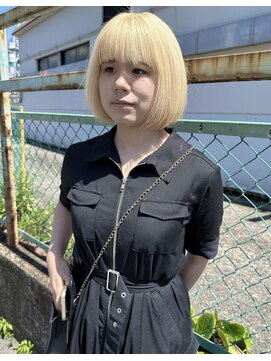 ヘアーモードケーティー 石橋店(Hair Mode KT) ボブ＋ブロンド