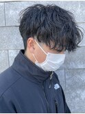 メンズマッシュパーマ波巻スパイラルパーマニュアンスパーマ