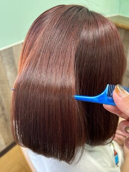 サニー(Sunny)の写真/《髪質改善》アマトラトリートメント導入◎気になる広がりやうねりを改善し思わず触れたくなる美髪に♪
