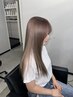 ハイトーンカラー★新規限定 ケアブリーチ2回＋全体カラー24000